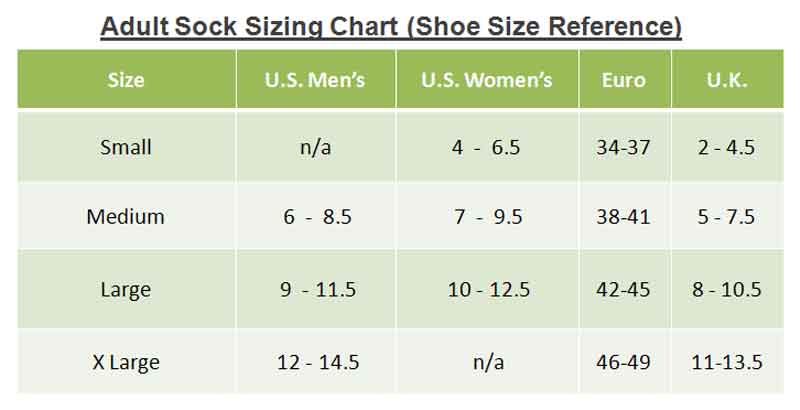 Sock Sizing