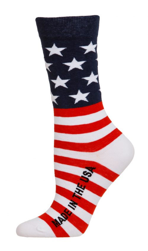 flag dress socks